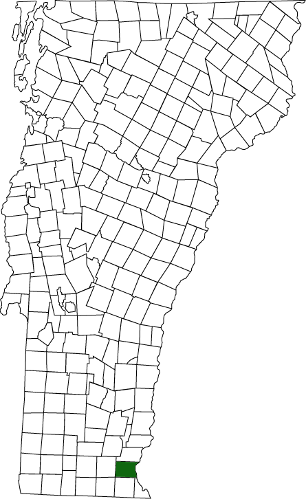 map of vermont